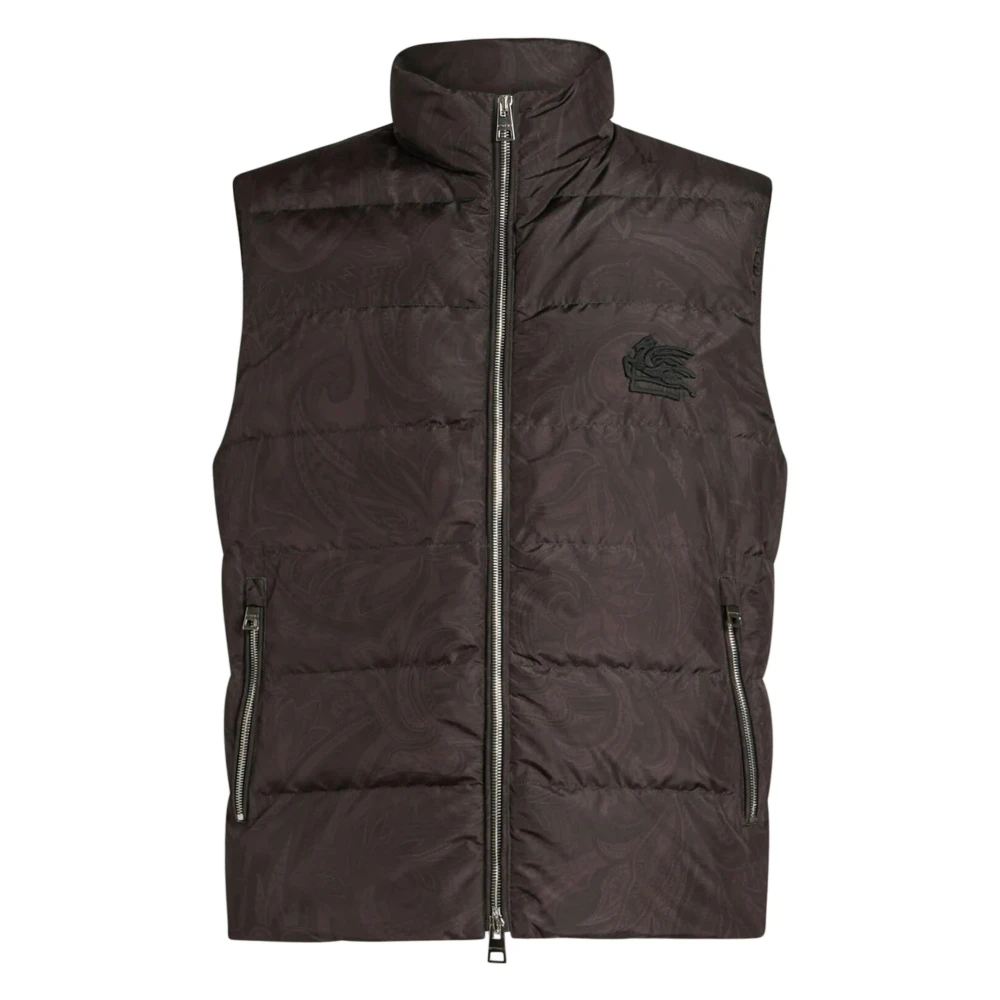 ETRO Warme Winter Donsjas Brown Heren