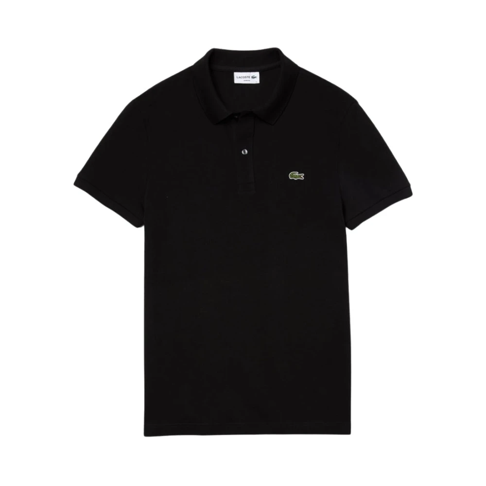 Lacoste Men's Black Polo Shirts, M, Regular Fit Polo Shirt