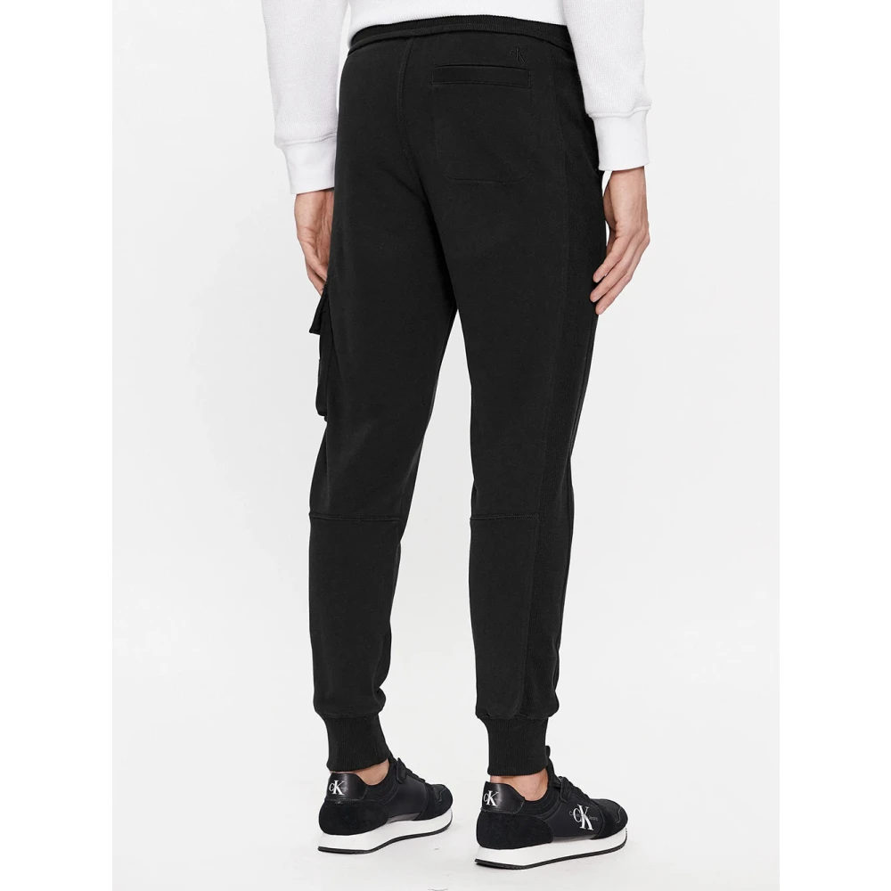 Calvin Klein Zwarte Sweatpants Black Heren