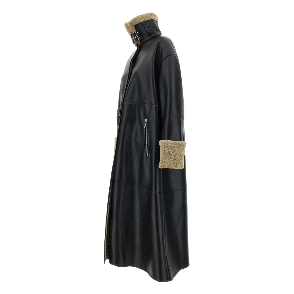 Nanushka Zwarte jassen voor een stijlvolle look Black Dames