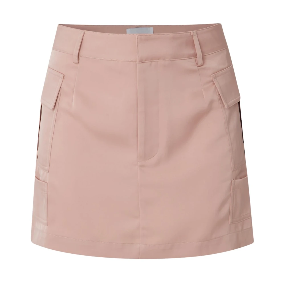 Cloeys Cargo Kjol Rosa med Fickor Pink, Dam