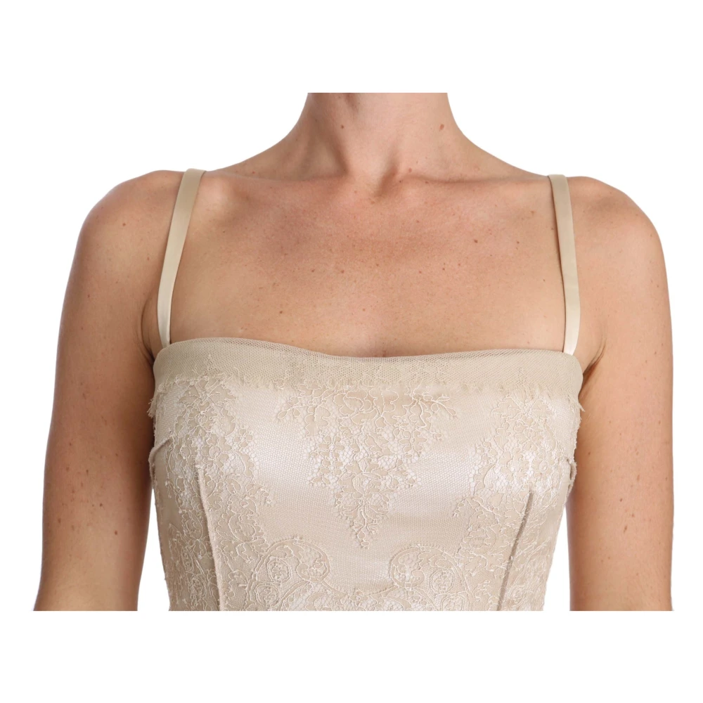 Dolce & Gabbana Party Dresses Beige Dames