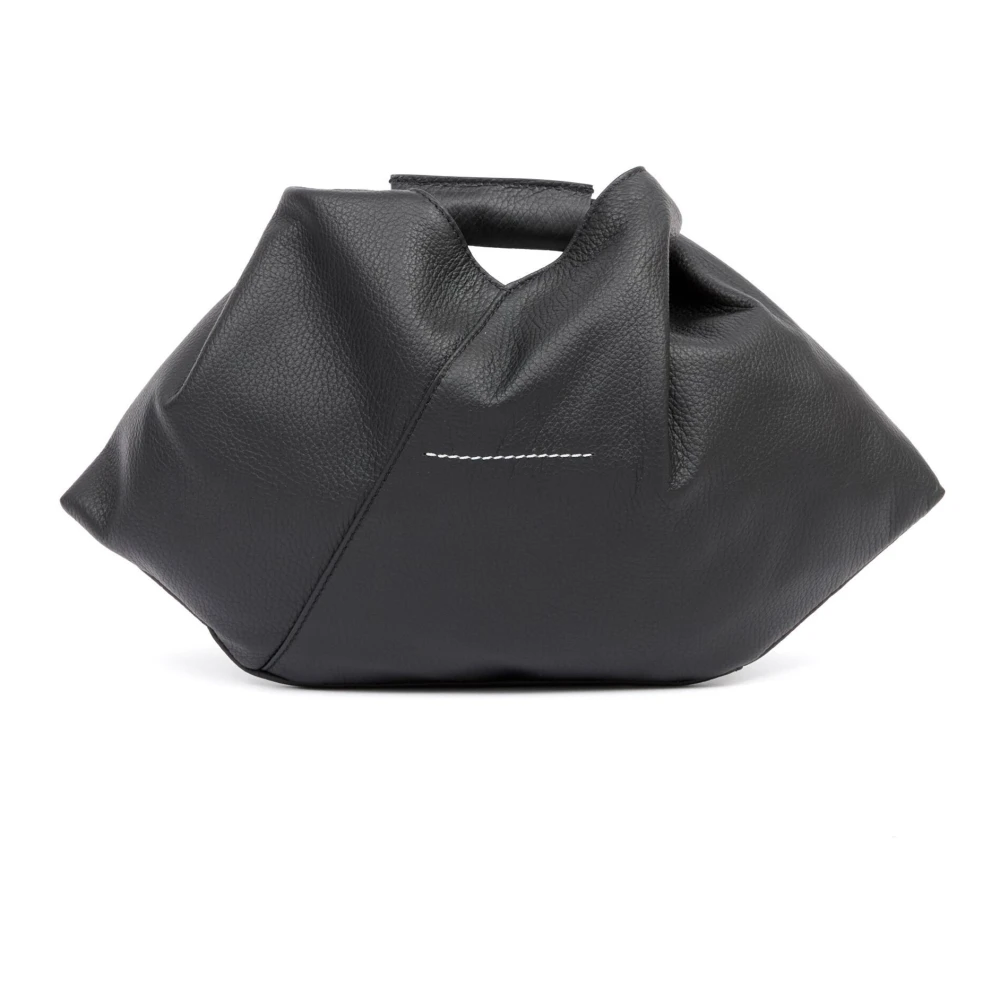 MM6 Maison Margiela Gedrapeerde Minijurk Black Dames