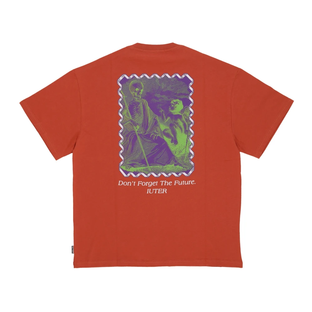 Iuter Future Tee Brick T-shirt Red Heren