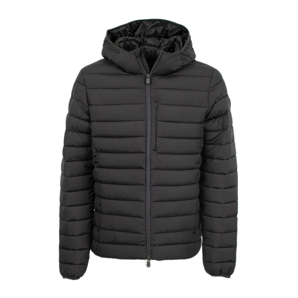 Save The Duck Men's Black Juncus Puffer Jacket