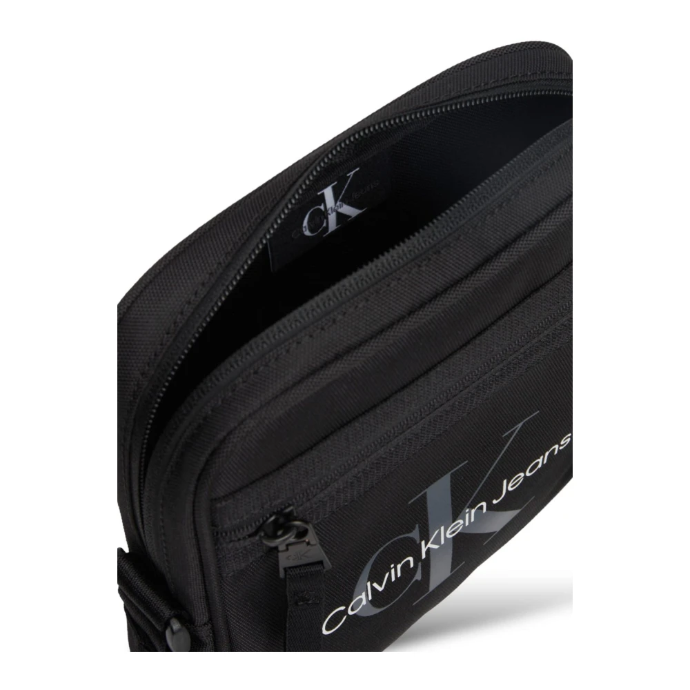 Calvin Klein Zwarte Crossbody Tas BDS Model Black Heren