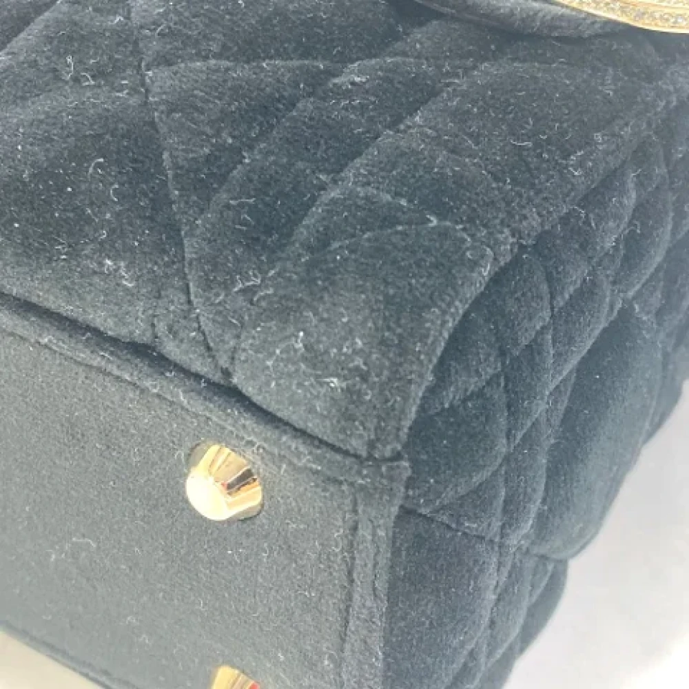 Dior Vintage Pre-owned Leather dior-bags Black Dames