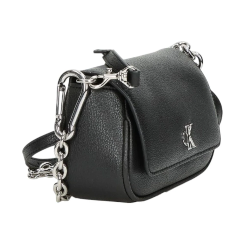 Calvin Klein Minimal Monogram Tas Black Dames