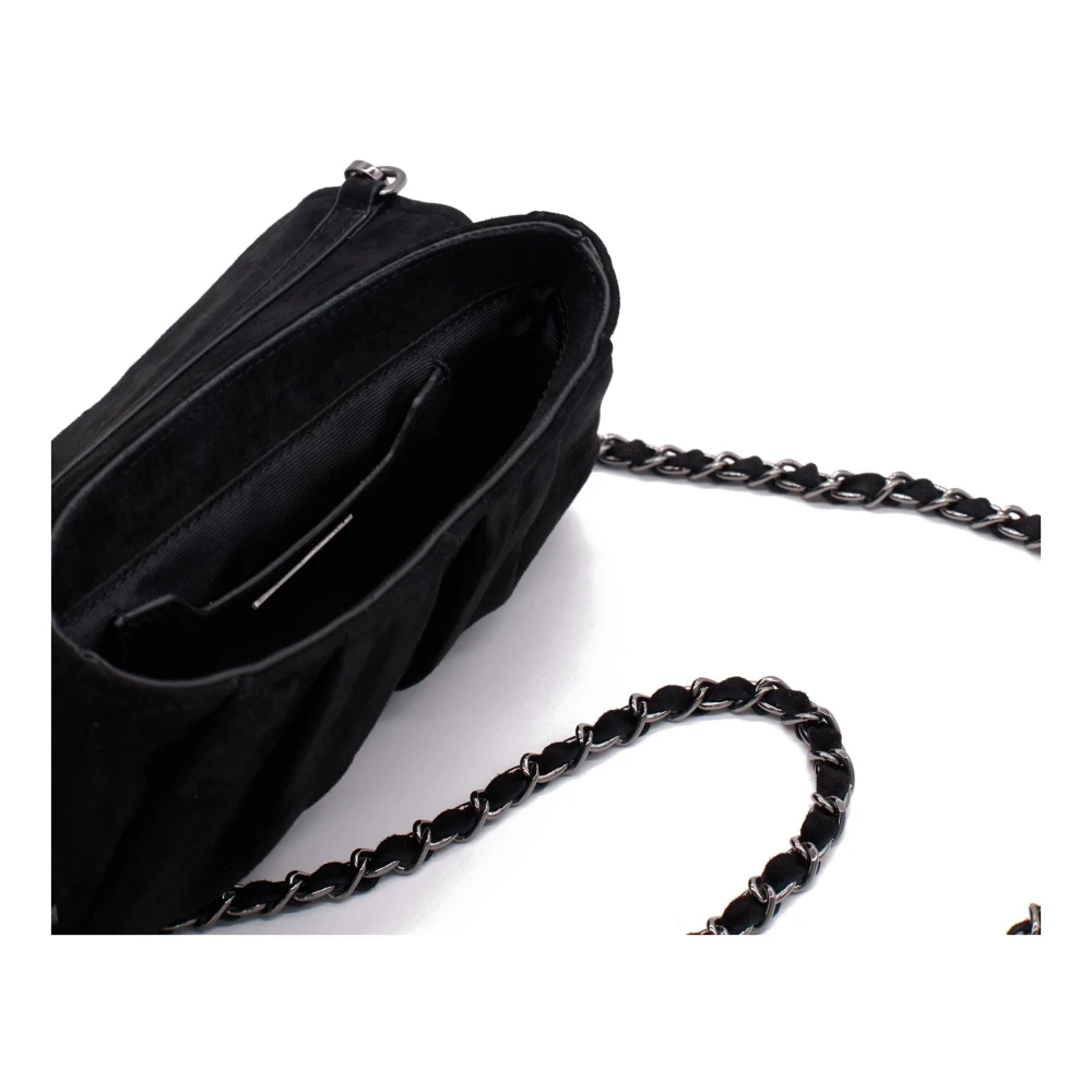 Alma en Pena Vierkante broche schoudertas Black Dames