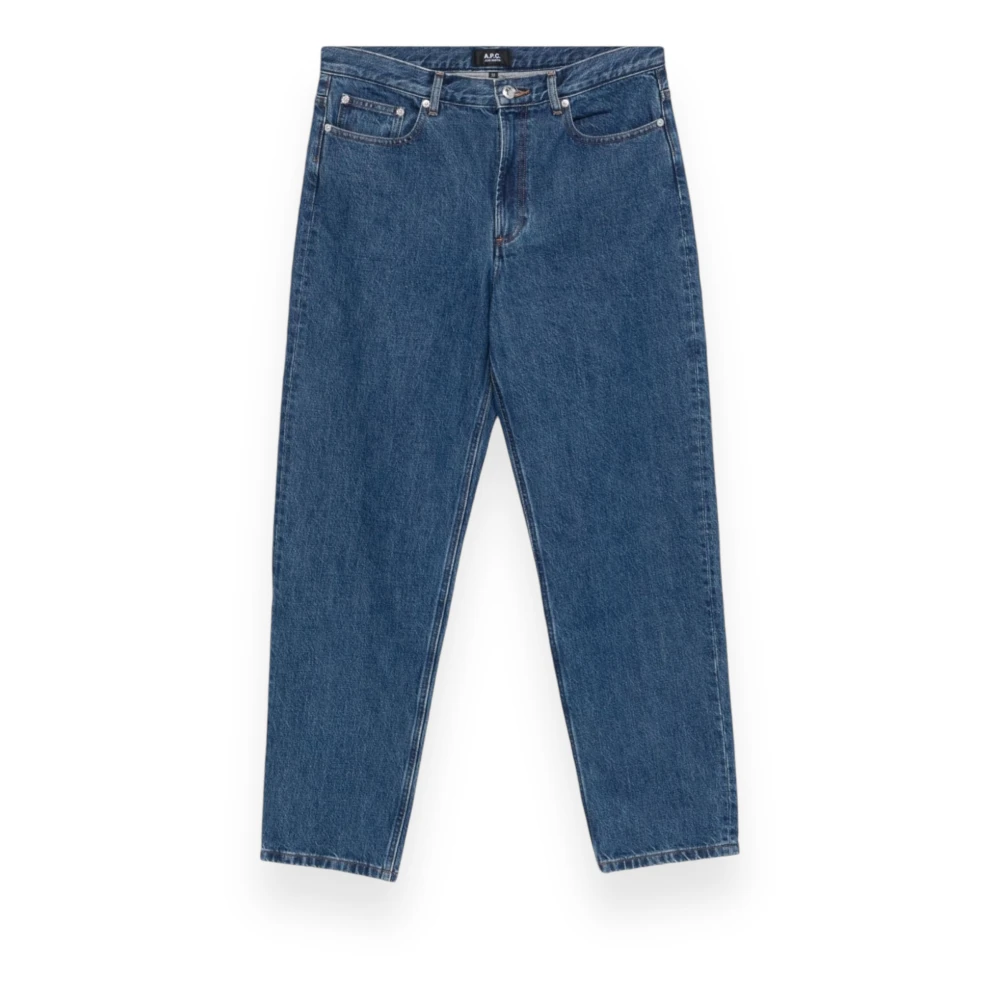 A.p.c. Klassieke Denim Jeans voor Mannen Blue Heren