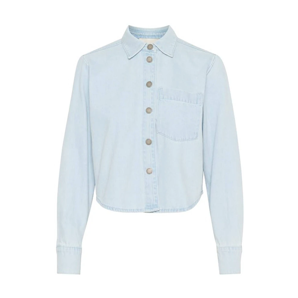 Blouses & Shirts > Denim Shirts - - My Essential Wardrobe - Modalova