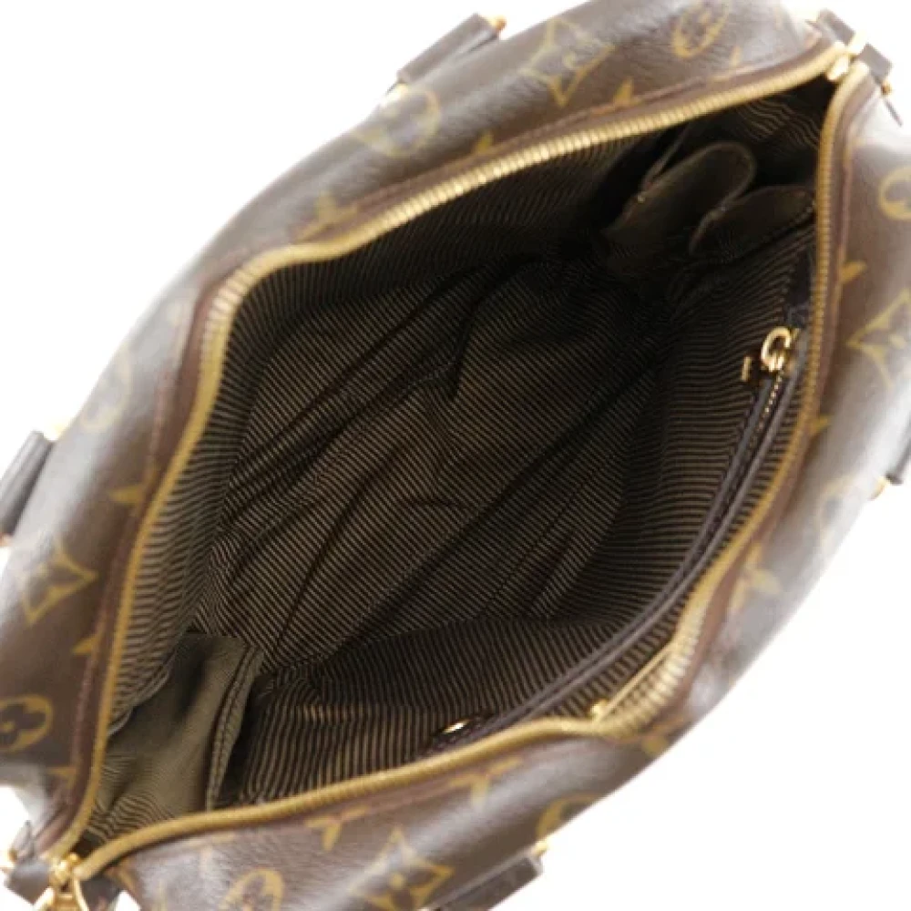 Louis Vuitton Vintage Pre-owned Canvas handbags Brown Dames