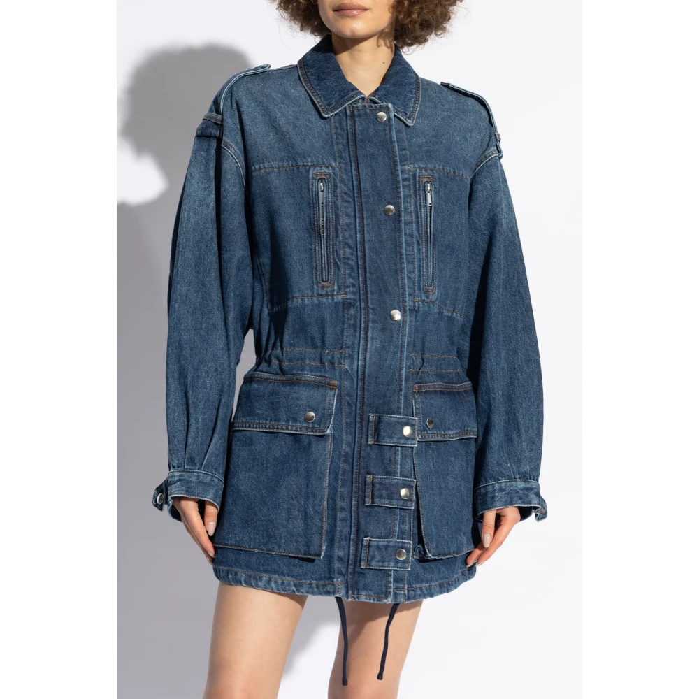 Isabel Marant Étoile Jas 'Joanna' Blue Dames