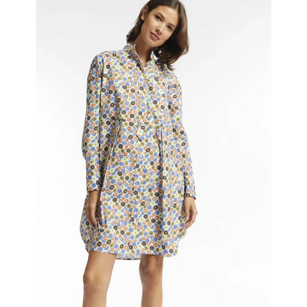 Ines De La Fressange Paris Martina bloemenkatoenen overhemdjurk Multicolor Dames