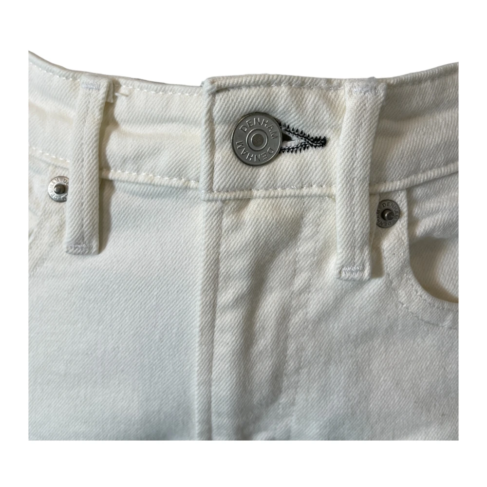 Denham Slim Fit Witte Dames Jeans Stretch White Heren