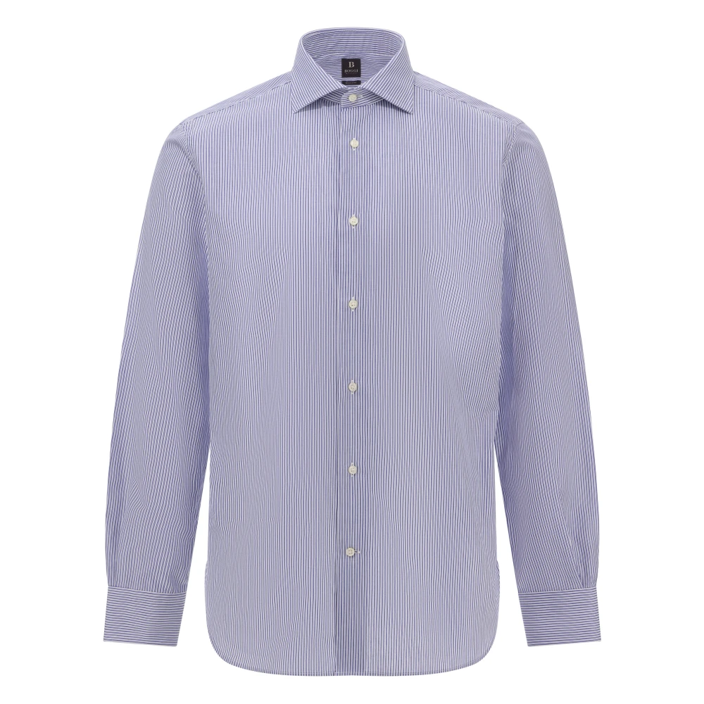 Boggi Milano Herren Blau Shirts, Lgröße: