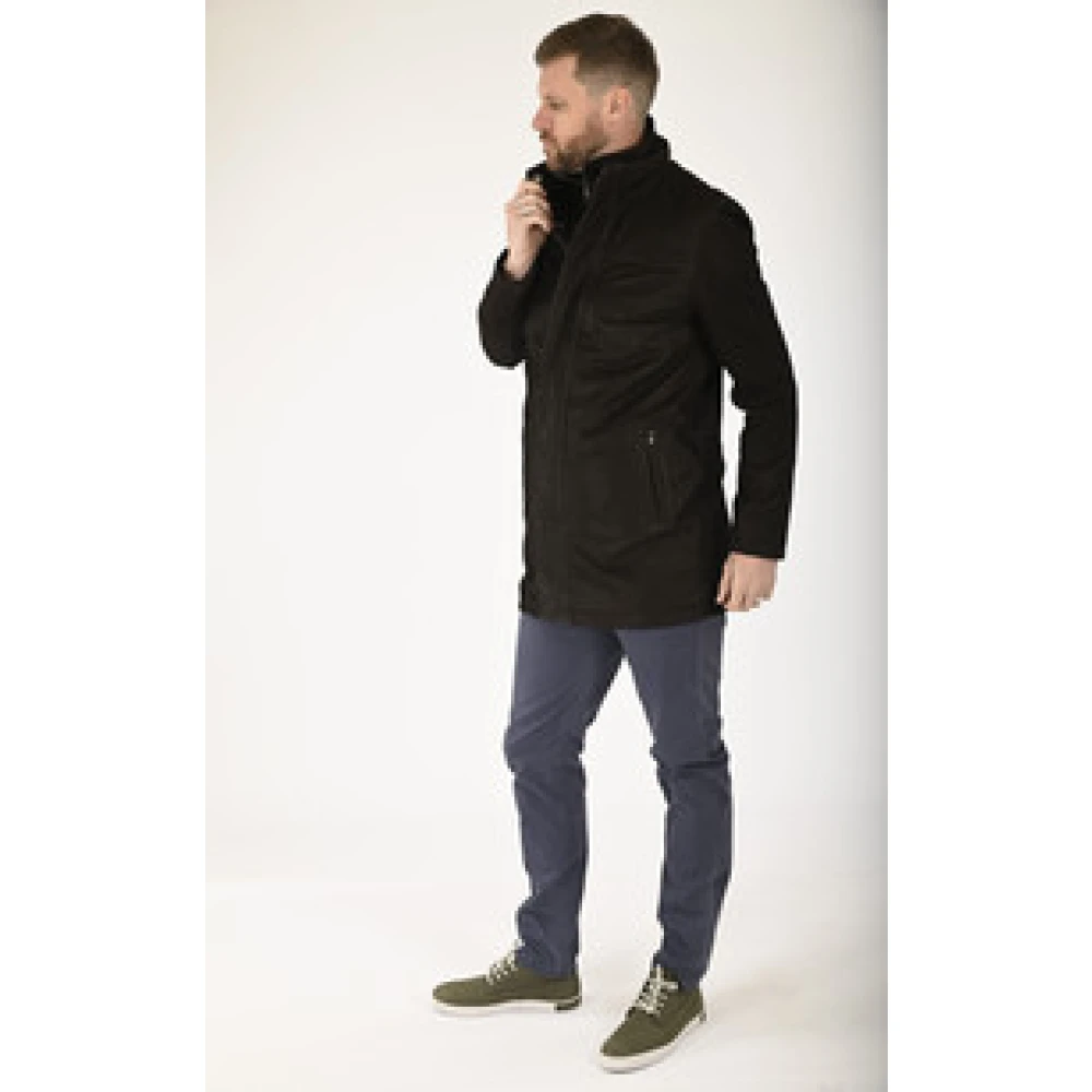 La Canadienne Bruine Nubuck Comfortabele Vest Brown Heren