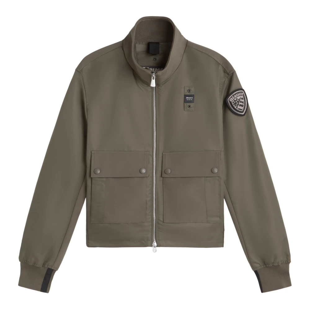 Blauer Donna Grigio Giacche, L, New,