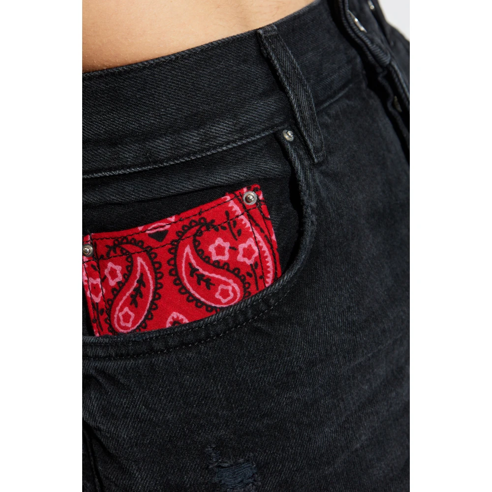Amiri Jeans met rechte pijpen Gray Heren
