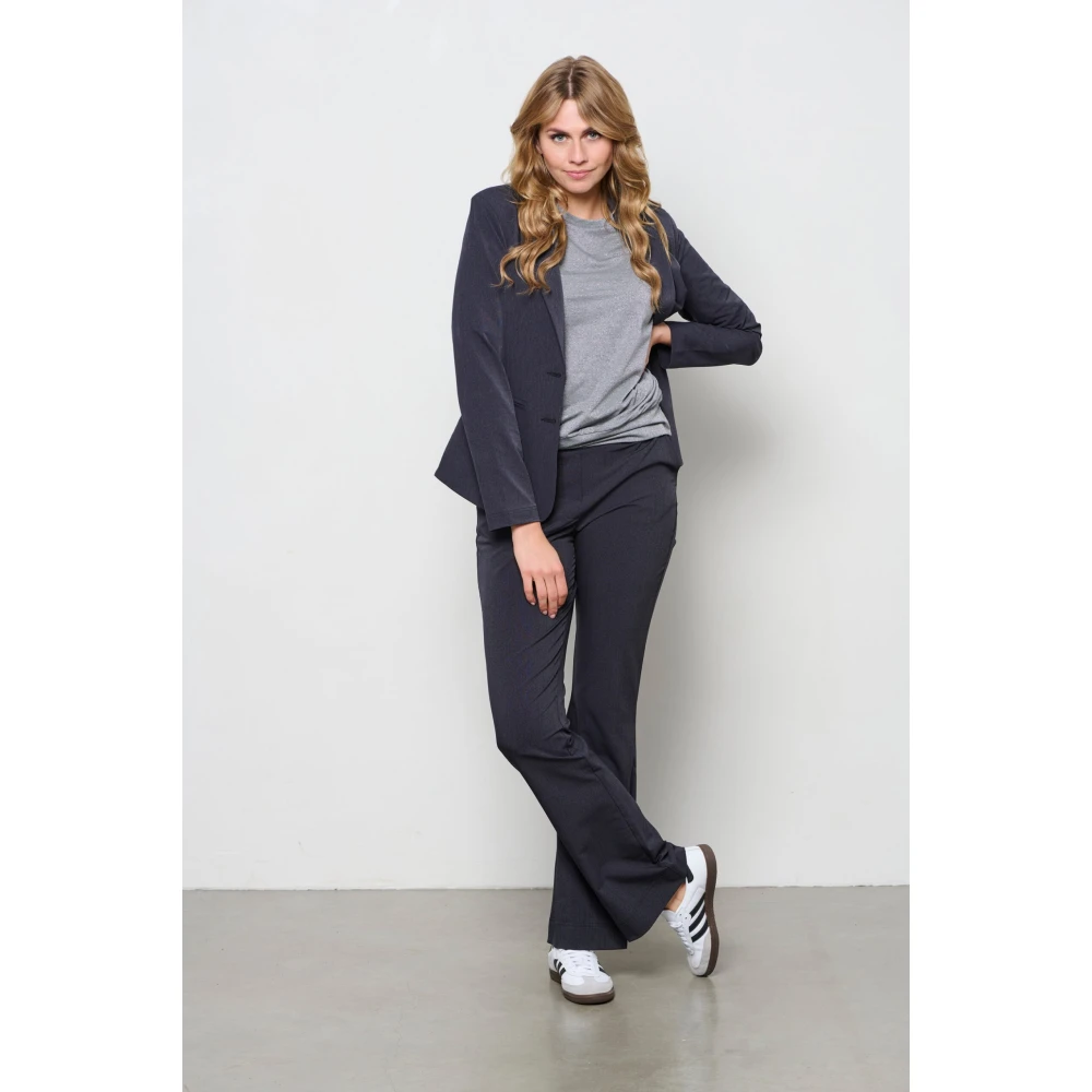 &Co Woman Blazer dames Stijlvol en tijdloos Gray Dames