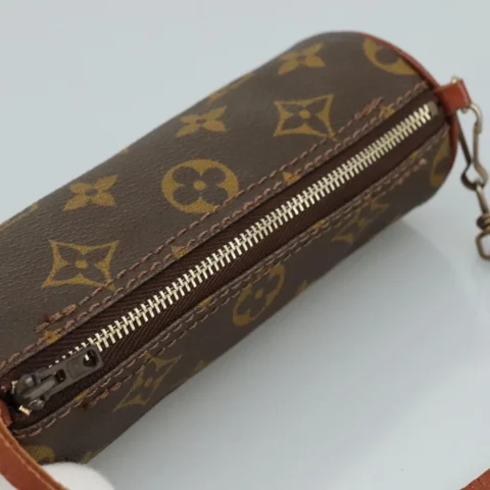 Louis Vuitton Vintage Pre-owned Canvas pouches Brown Dames