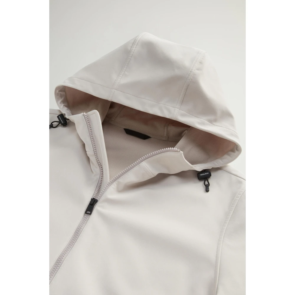 Woolrich Moderne Tech Softshell Outdoor Jas Gray Heren