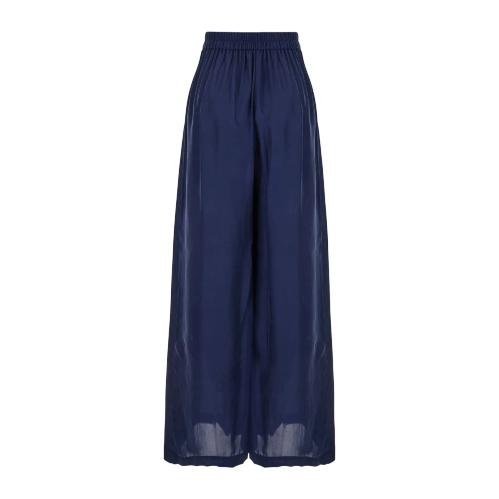 Momoni Boto Pant Broek Blue Dames