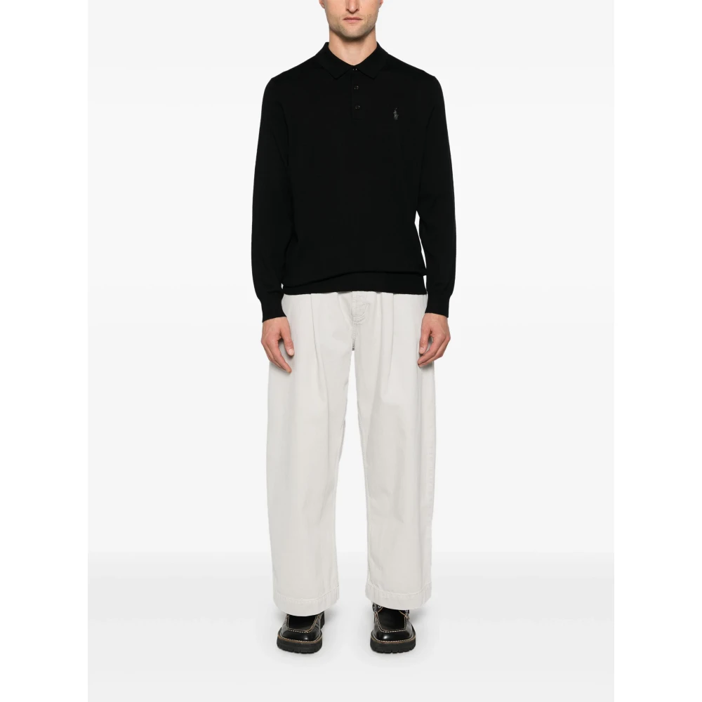 Polo Ralph Lauren Zwarte Pullover Trui Black Heren