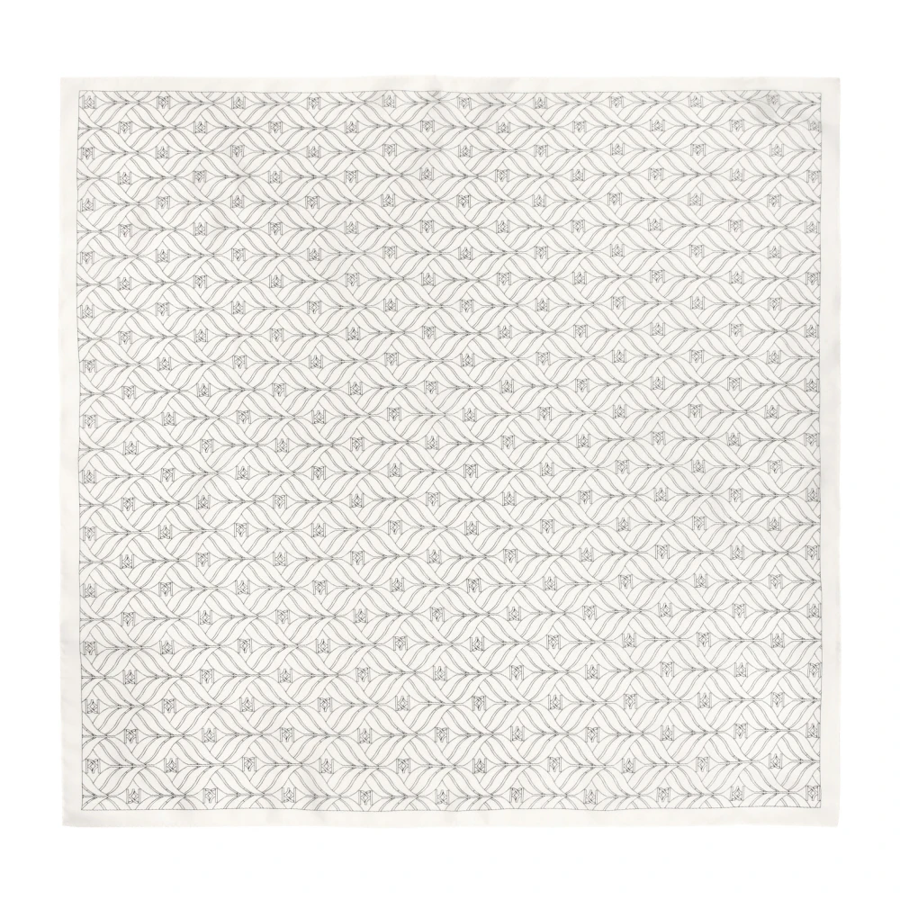 Kazar Roomzijden sjaal met driedimensionaal patroon Beige Dames