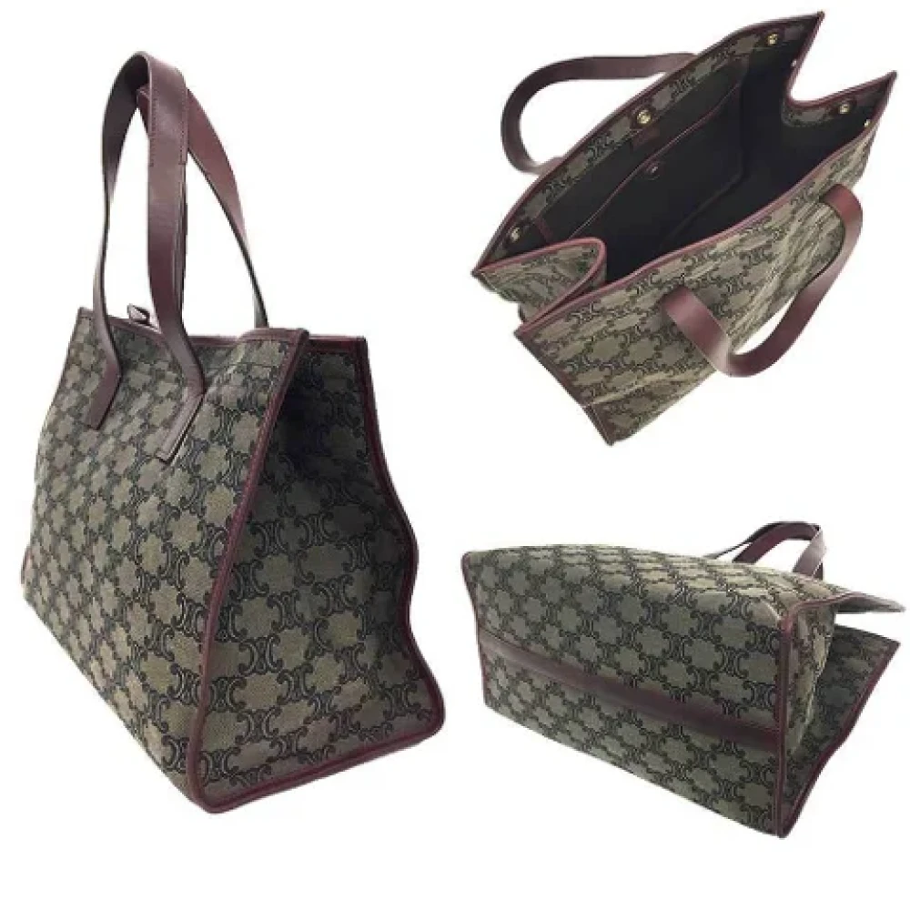 Celine Vintage Pre-owned Canvas totes Brown Dames