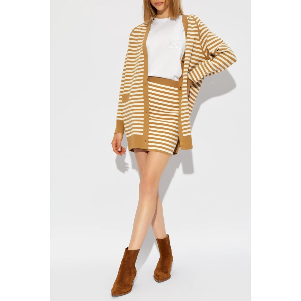 Max Mara Gestreept patroon rok Domizia Multicolor Dames