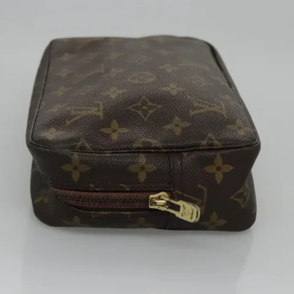 Louis Vuitton Vintage Pre-owned Canvas clutches Brown Dames