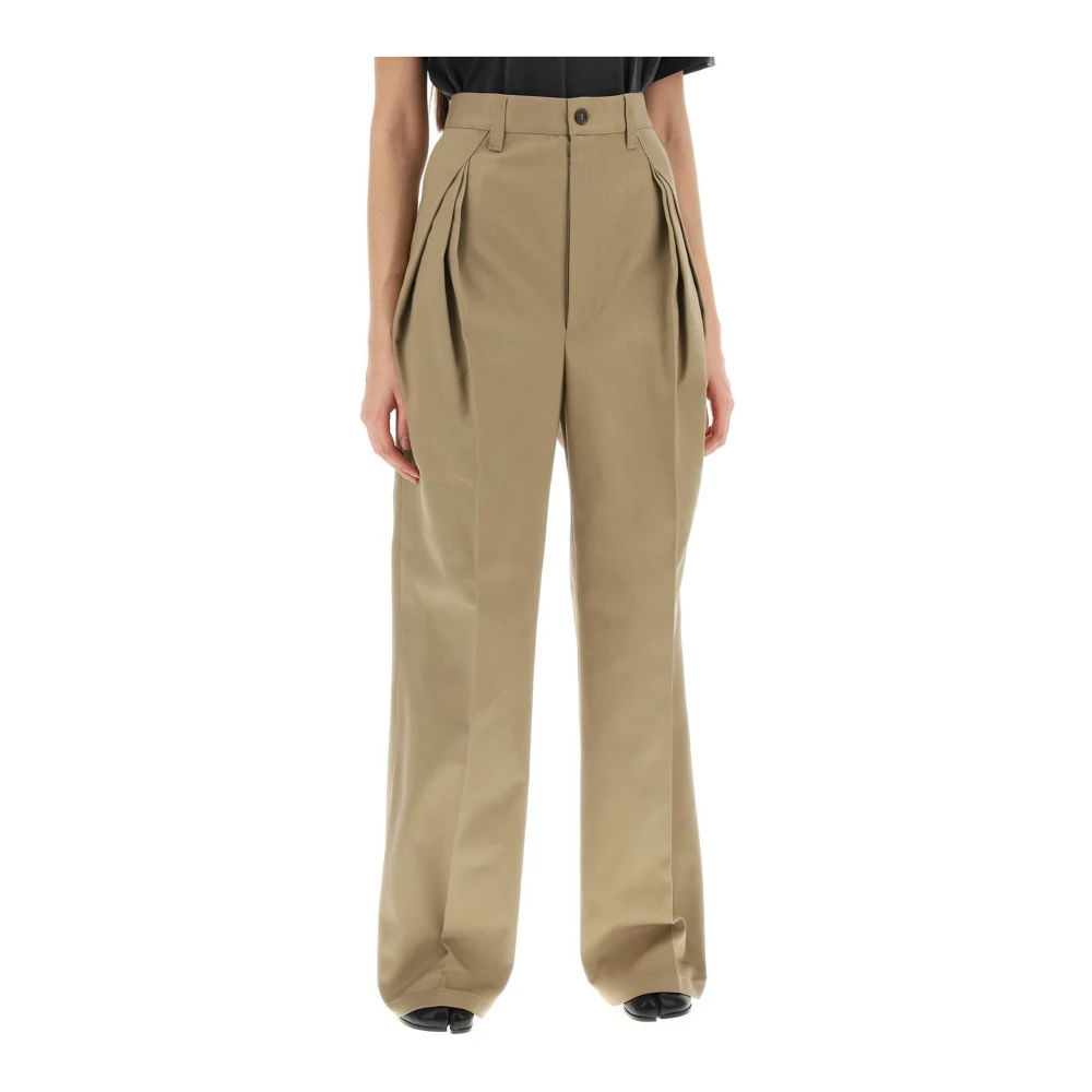 Maison Margiela Trousers Beige Dames