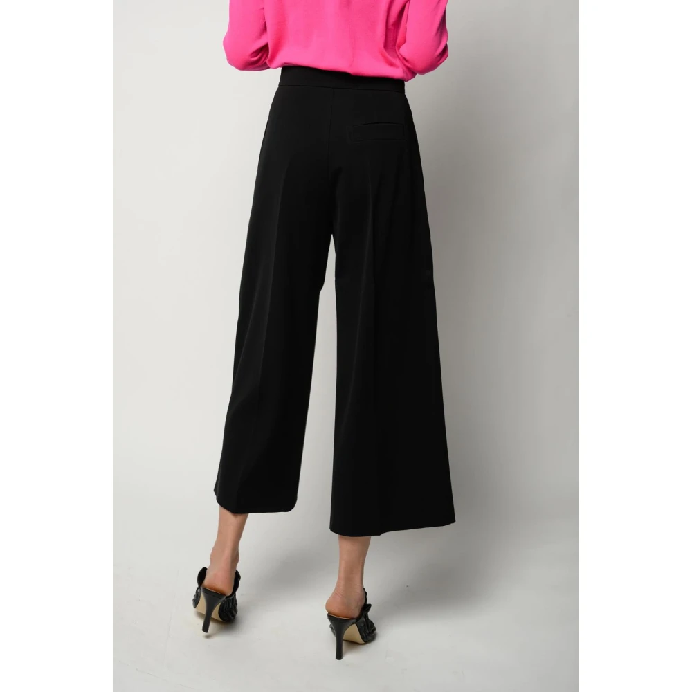 pinko Makkelijke Scuba Broek Black Dames