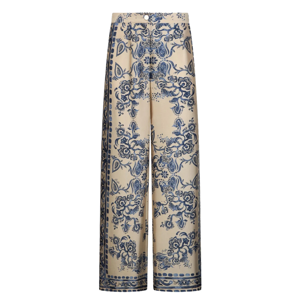 Liu Jo Damen Multicolor Hosen, Mehrfarbig, Lgröße: