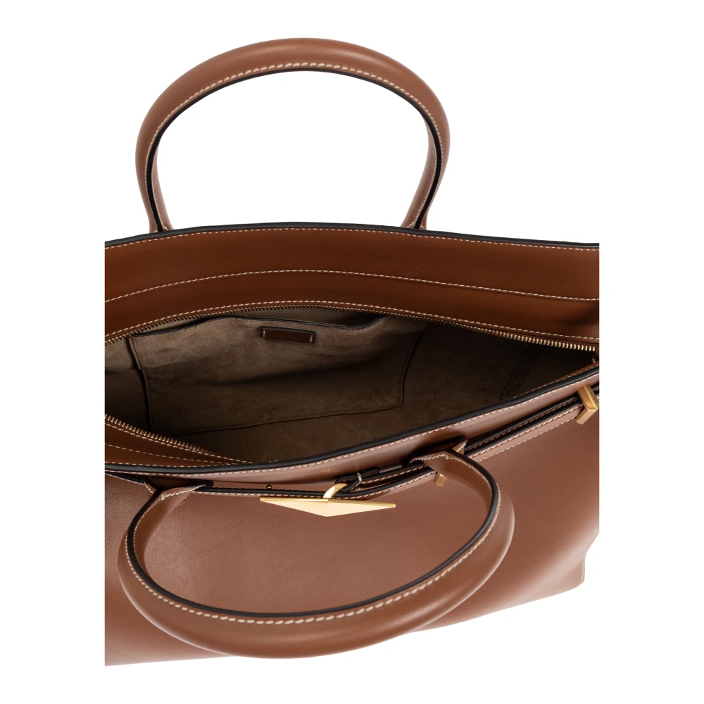 Jimmy Choo Handtas Diamant Medium Brown Dames