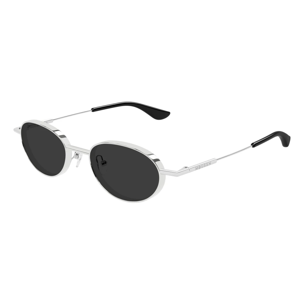 Alexander Mcqueen Unisex Gray Stylish Silver/Grey Sunglasses - Sunglasses - 50 Mm - Accessories