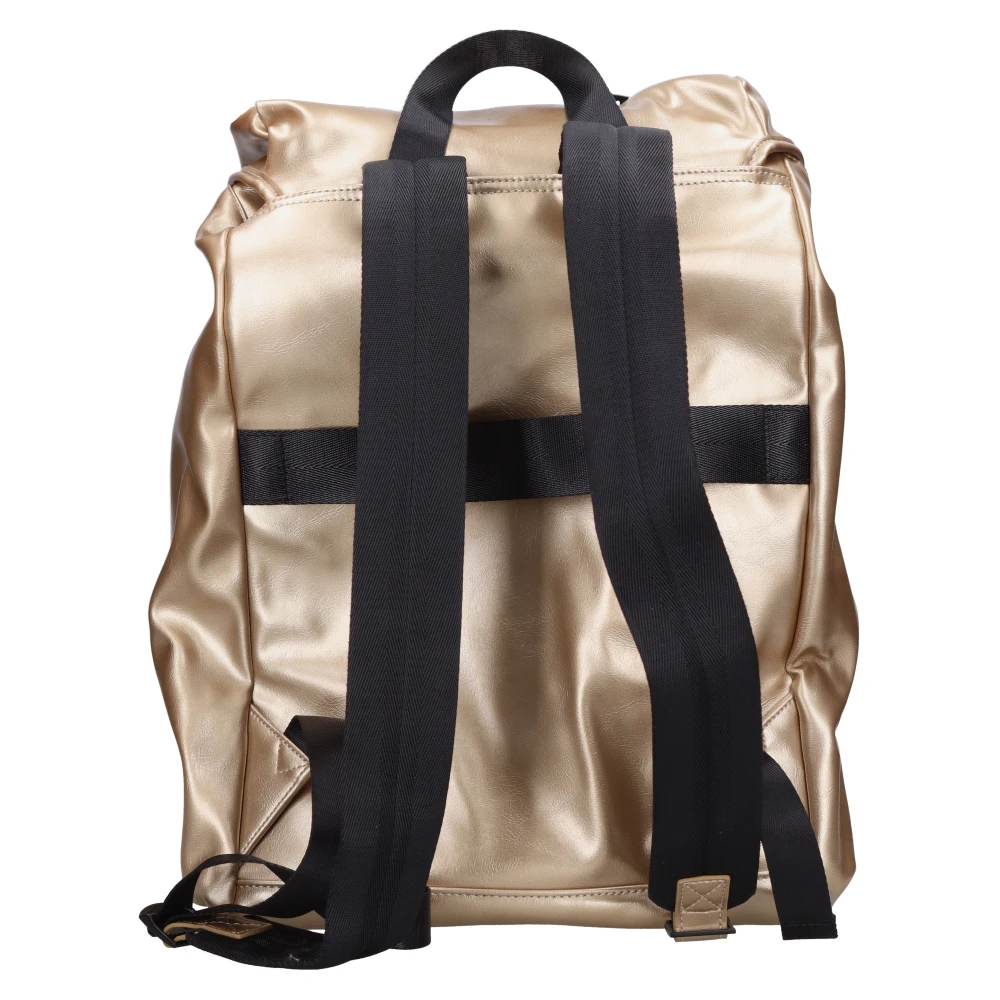 Guess Imitatie Leer Rugzak Yellow Heren