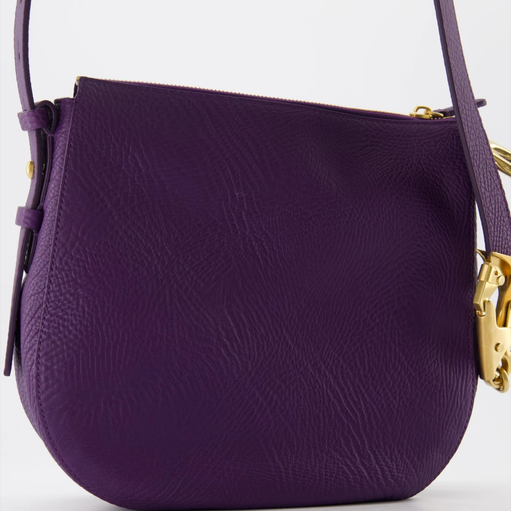 Burberry Knight Crossbody Tas Purple Dames