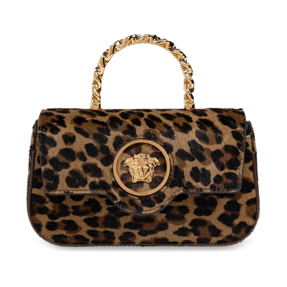 Versace Schoudertas La Medusa Mini Brown Dames