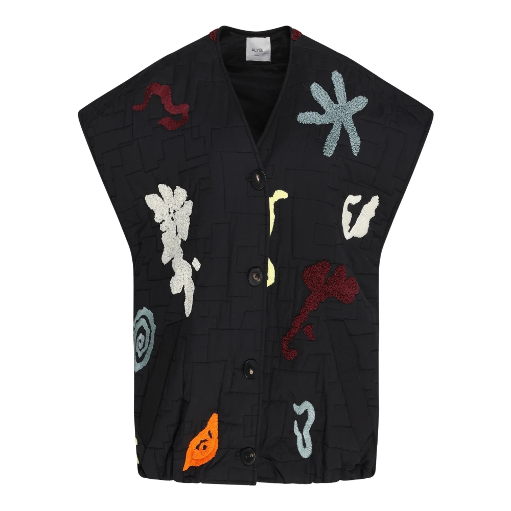 Alysi - Jackets > Vests - Black - Alysi - Modalova
