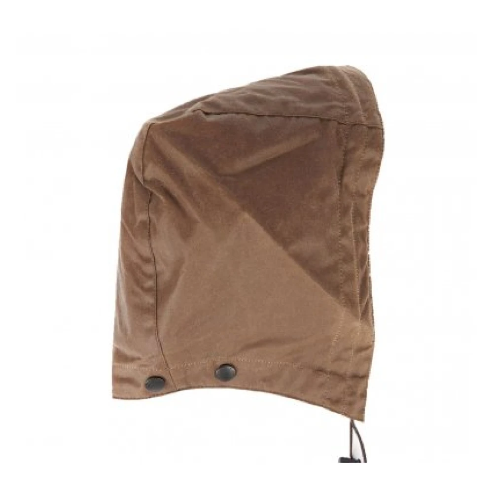 Barbour Vaxad Bomullsöversize Huva Brown, Herr