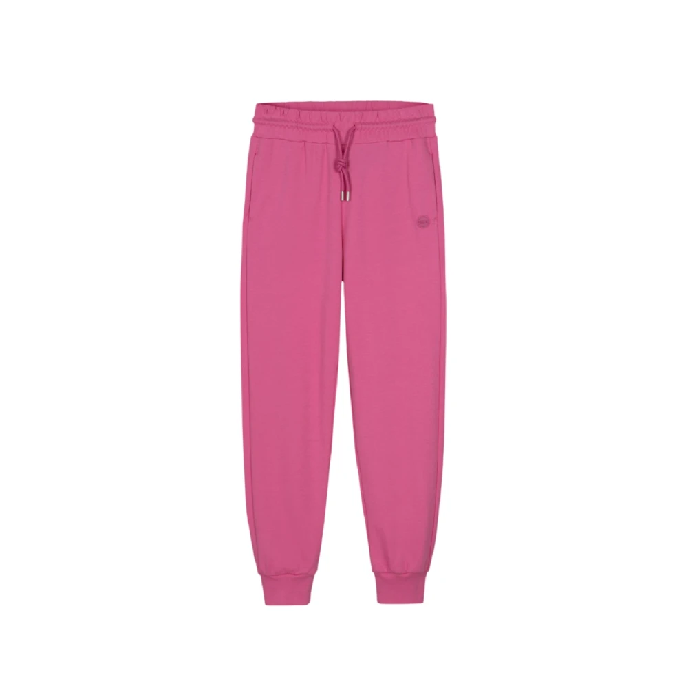 Colmar Roze sweatpants met trekkoord in de taille Pink Dames
