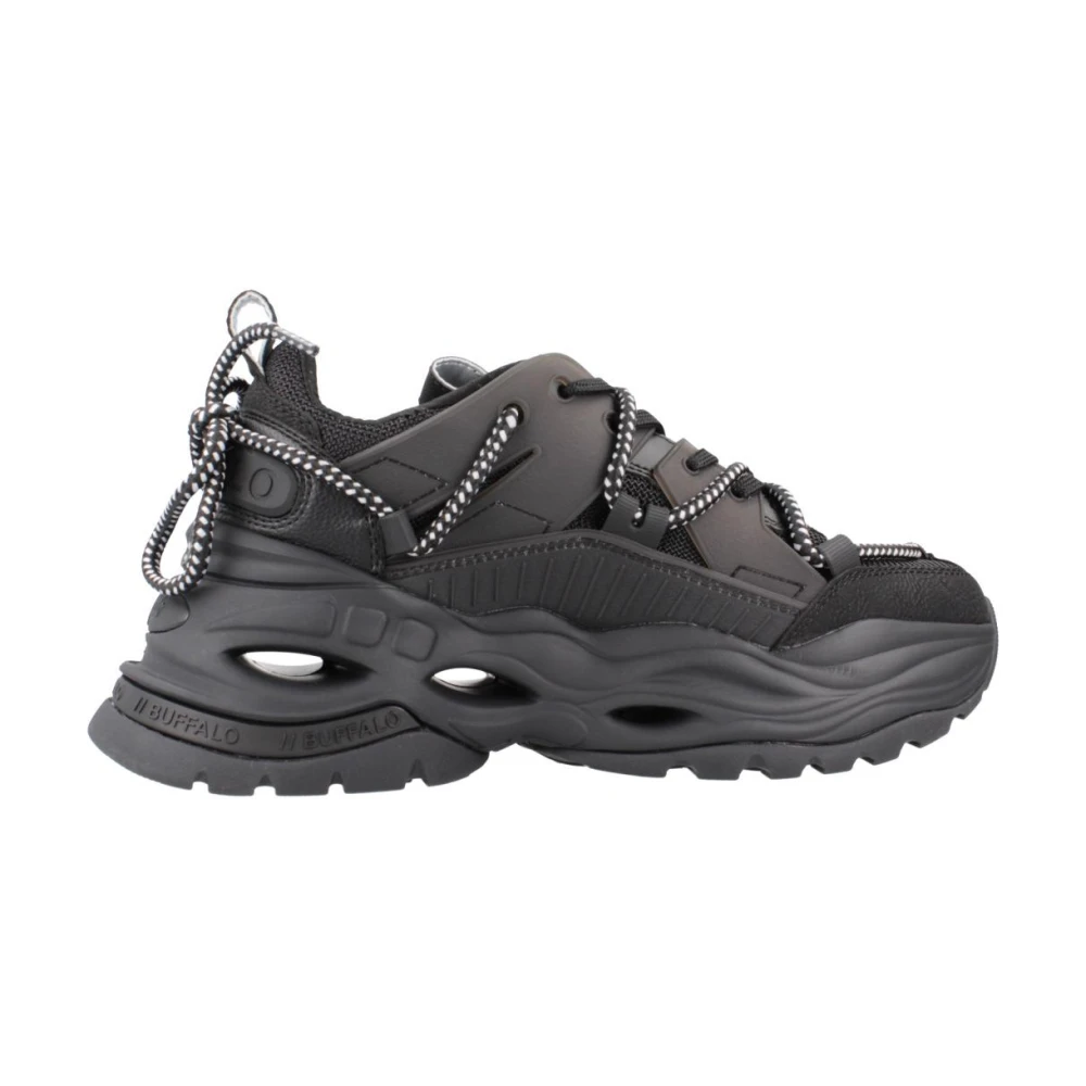 Buffalo Stijlvolle tweedehands sneakers Dames Schoenen Zwart
