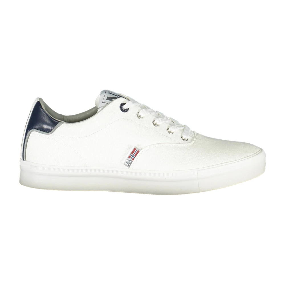 Napapijri Men's White Sneakers, 11 Uk, Trainers