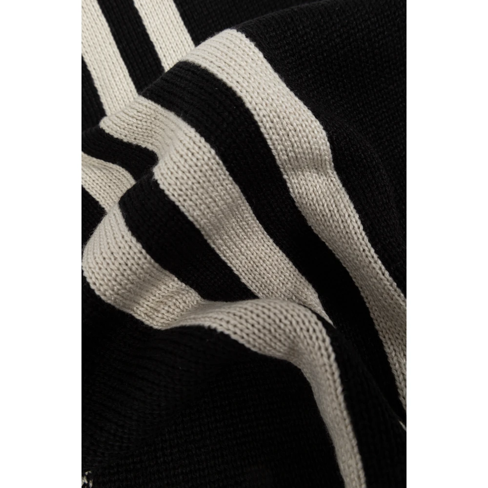 Y-3 Sjaal met logo Black Unisex
