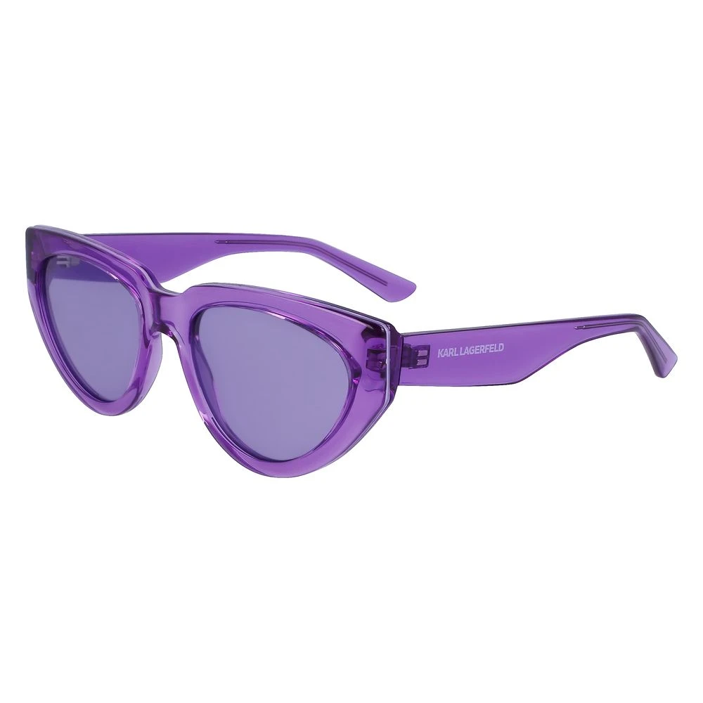 Karl Lagerfeld Women's Purple Sprayed Sunglasses