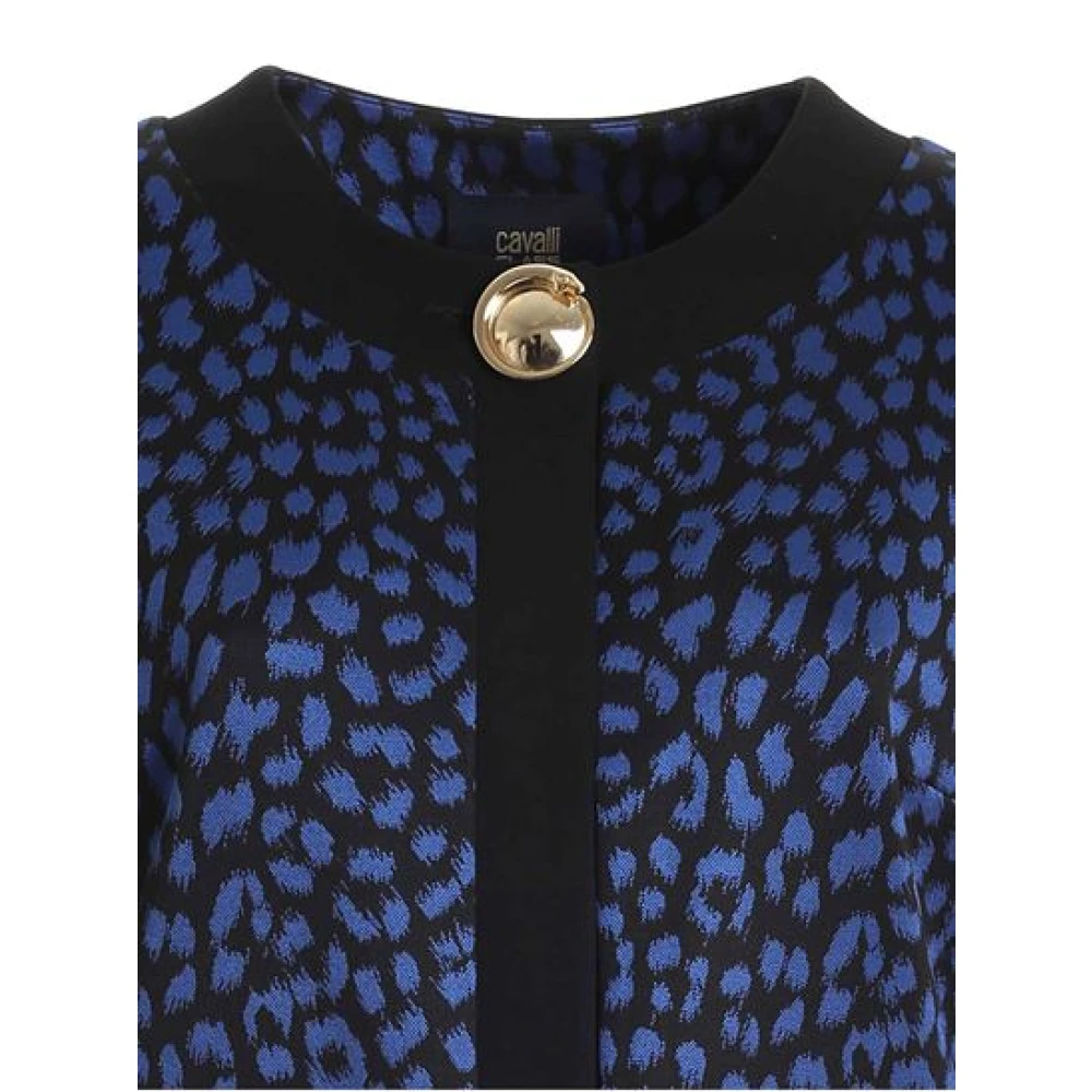 Cavalli Class Stijlvolle Damesjas in Blauw-Groen Blue Dames