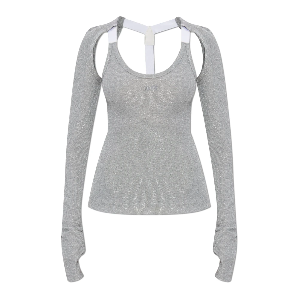 Tops > Long Sleeve Tops - - Off White - Modalova