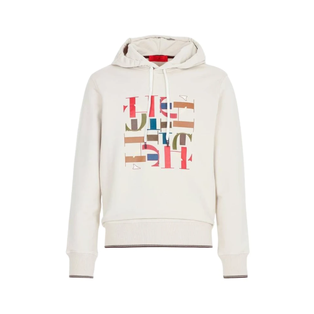 Carolina Herrera Geborduurde hoodie met gedecoreerde initialen White Heren